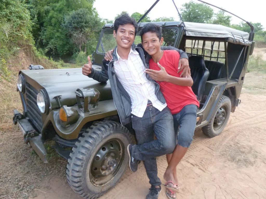 Ratha Tieng (L) and Khoun Darith (R) participants in the Asian supernatural drama FREEDOM DEAL by writer-director Jason Rosette