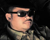 Socheat Sok, playing the Lon Nol Commanding Officer in the Cambodian supernatural historical drama, FREEDOM DEAL: Story of Lucky