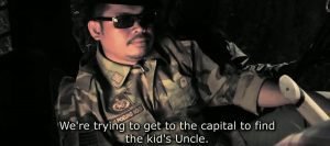 Lon Nol soldier appearing in the Vietnam War Movie 'Freedom Deal: Story of Lucky' by Camerado Media